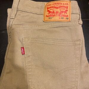 Men’s 511 Levi's Tan Denim Slim 32x32